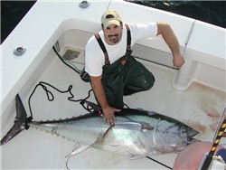 on fishing boat